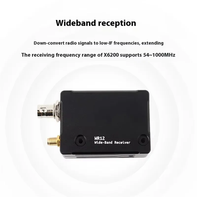 N75R-WR12 Broadband Receiver Shortwave Radio Expansion Module 54-1000Mhz X6200 Shortwave Radio Expansion Module