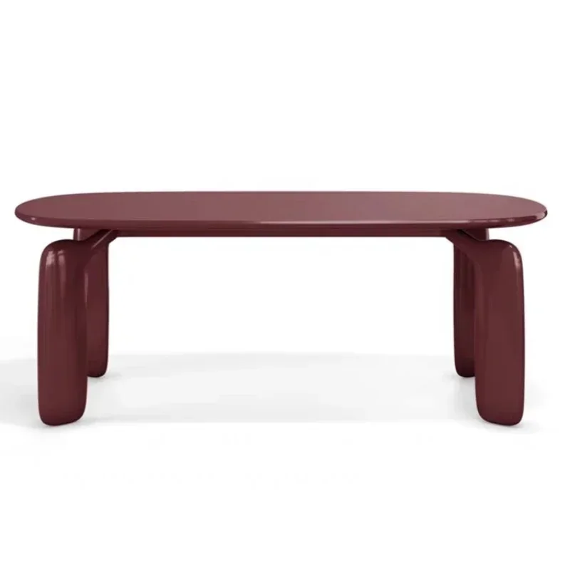 Kitchen Dining Tables Modern Luxury Wooden Nordic Hotel Dining Modern Tables Breakfast Outdoor Mesa Modern Kitchen YN50DT2 image 5