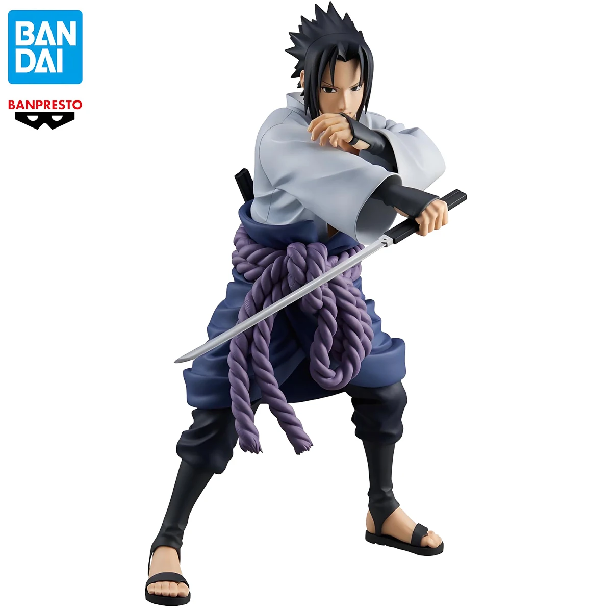 

In Stock Original BANDAI BANPRESTO Grandista NARUTO Uchiha Sasuke 24cm PVC Anime Figures Action Figure Model Toys Gifts