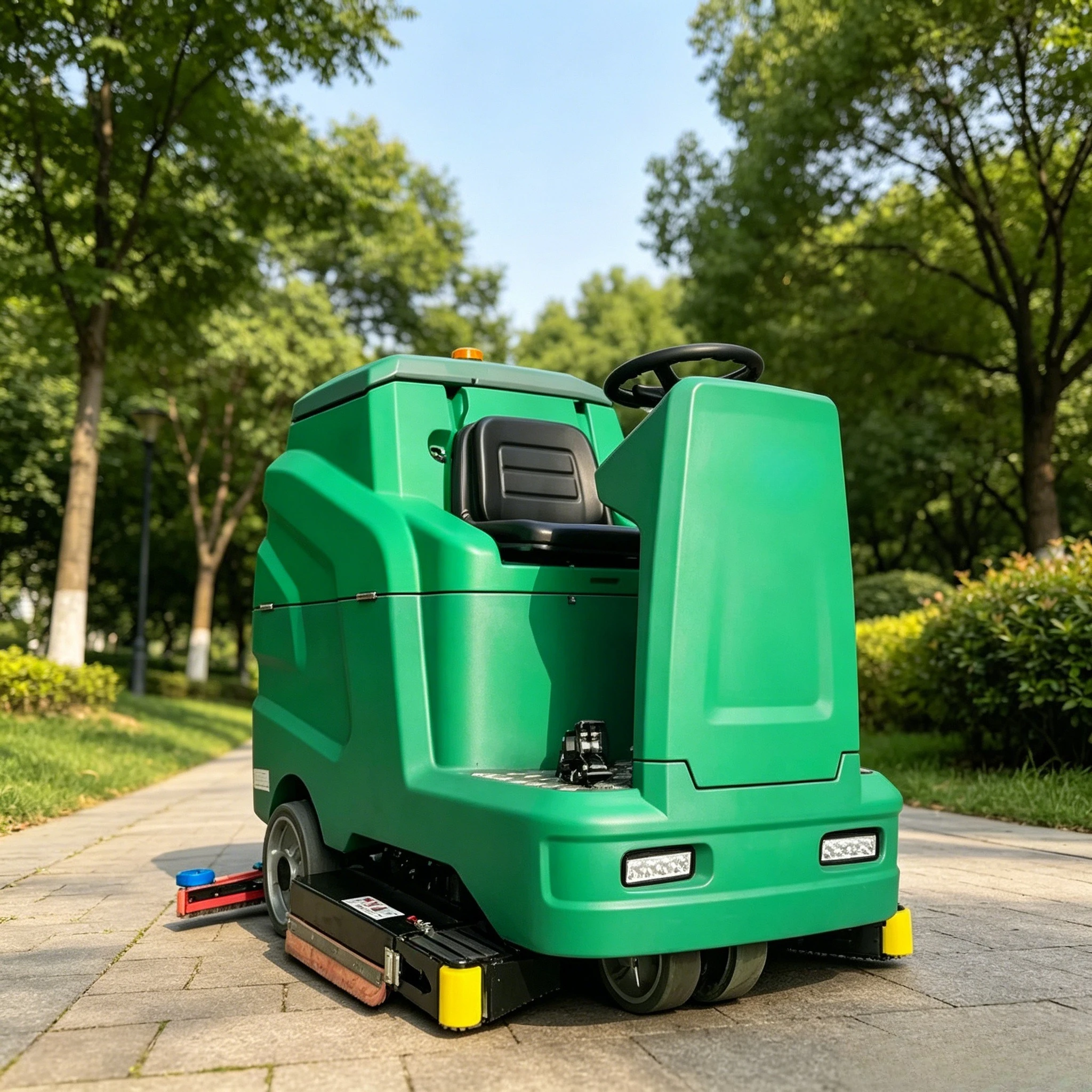 

Ride on Floor Scrubber for Hospital 20 Inch Battery Floor Washer with Brush for Clinic Commercial Heavy Duty Cleaning Customized