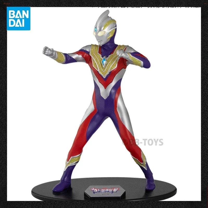 In Voorraad Bandai Originele Echte Beperkte Lichtgevende Standbeeld Ultraman Telliga Samengestelde Animatie Actie Figuur Vakantie Cadeau