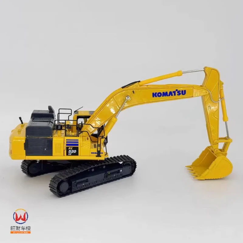 Diecast 1:43 Scale KOMATSU PC520LC Alloy Excavator Model Finished Product Simulation Toy Collection Gift Static Model