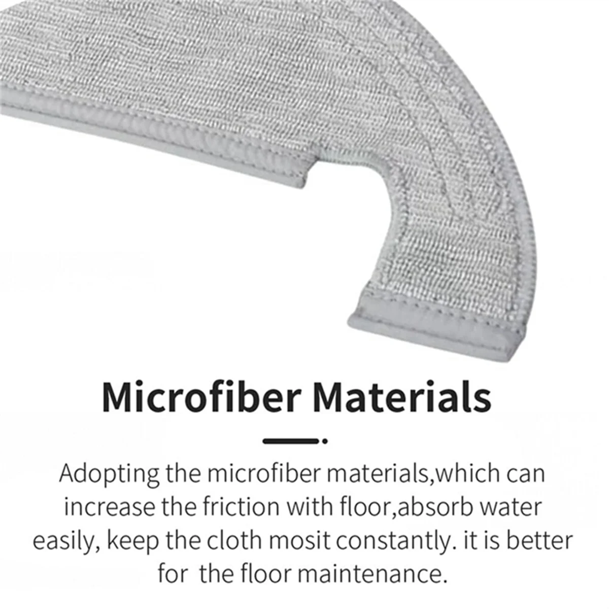 Accessories Kit for Dreame Bot D10 Plus RLS3D Robot Vacuum Cleaner Hepa Filter Mop Main Side Brush Dust Bag Replacement