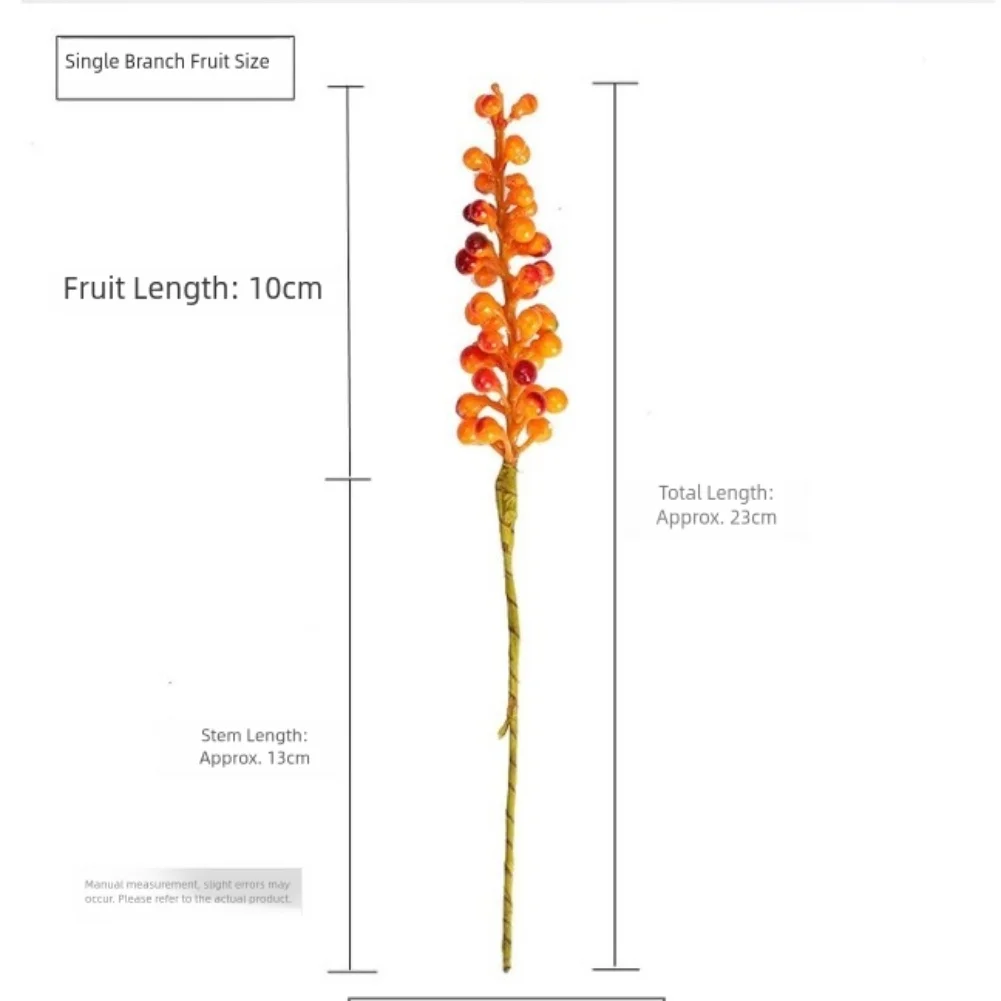 

Внутренние искусственные стебли ягод, 36 шт., яркие цвета для праздничного декора, поделок своими руками и сезонных композиций