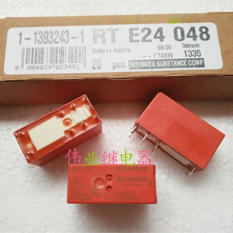 

（Brand-new）1pcs/lot 100% original genuine relay:RTE24048 48VDC 8A 8pins