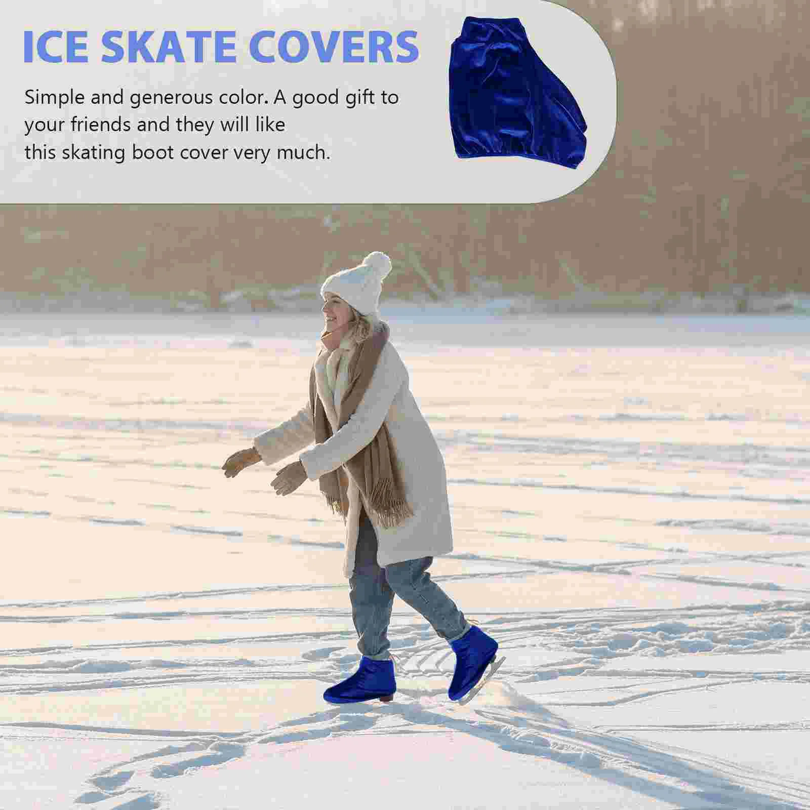 Skate Covers Blade Protector Skates Ice Figure Skating Accessories Hockey for Snow Boot Shoe Men and Women 4 Wheels