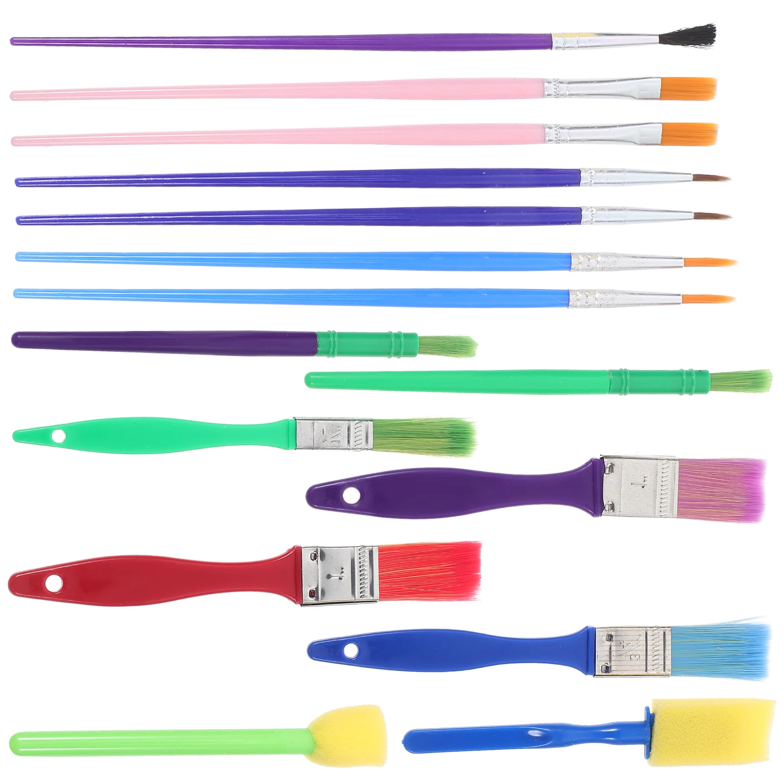 

15Pcs Oil Painting Brush Set Multi-Function Brush for Painting Portable Paint Supply