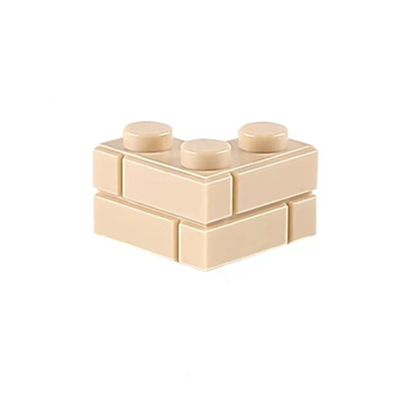 Profile Brick Corner 1x2x1 Dots Single Gro , Bricks Compatible With 15533 98283 Building Blocks Toys Accessories