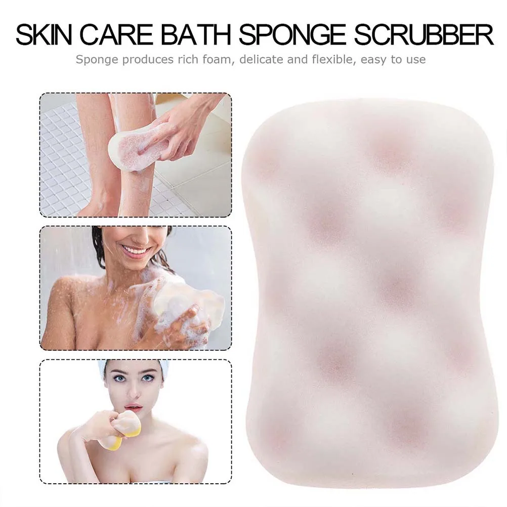 

8pcs Exfoliating Body Scrubber Shower Sponge For Adult Soft Durable Bath Sponge Portable Travel Use Cleaning Tool Body Cleaning