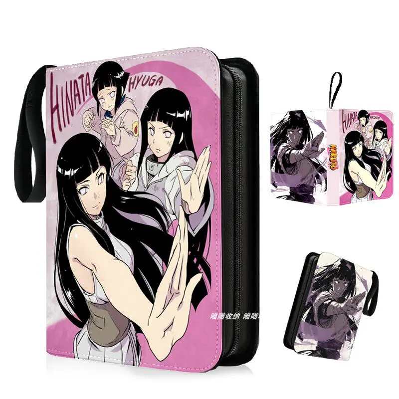 

New Naruto Card Binder Album 900 Pockets High Capacity PU Leather Trading Card Storage Holder Anime Collections Gift Toys