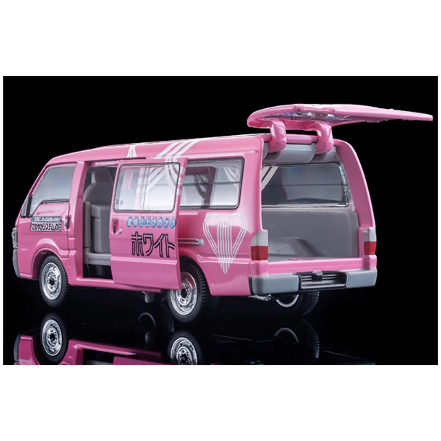 جديد في المخزون Tomytec Tlv 1:64 Mzada Bongo Minivan سبائك الوردي مصغرة دييكاست نموذج Tlv Lv-N310c حافلة نموذج سيارة لعب الاطفال هدية #6