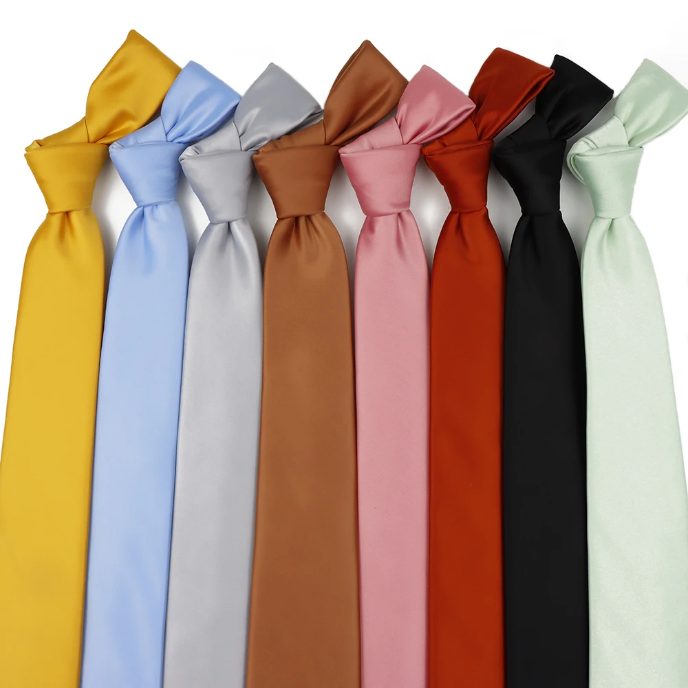 

Мужской цветной галстук из полиэстера шириной 8,5 см, однотонный, гладкий, универсальный, высокого качества, повседневный, деловой, офисный, вечерние аксессуары, подарок