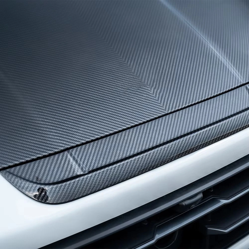 Factory Wholesale High Quality Dry Carbon Fiber MSY Style Hood with Front Trim Complete Set for Porsche Cayenne 9Y0.2 2024-2025 4
