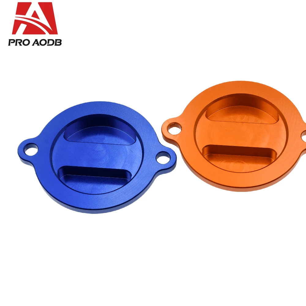 Bouchon de filtre à huile moteur CNC pour Motocross, GASGAS, Husqvarna, KTM, Super Adventure, R, S, T SUPERMOTO, R, SXF, XCF, EXCF, XCFW, XCW