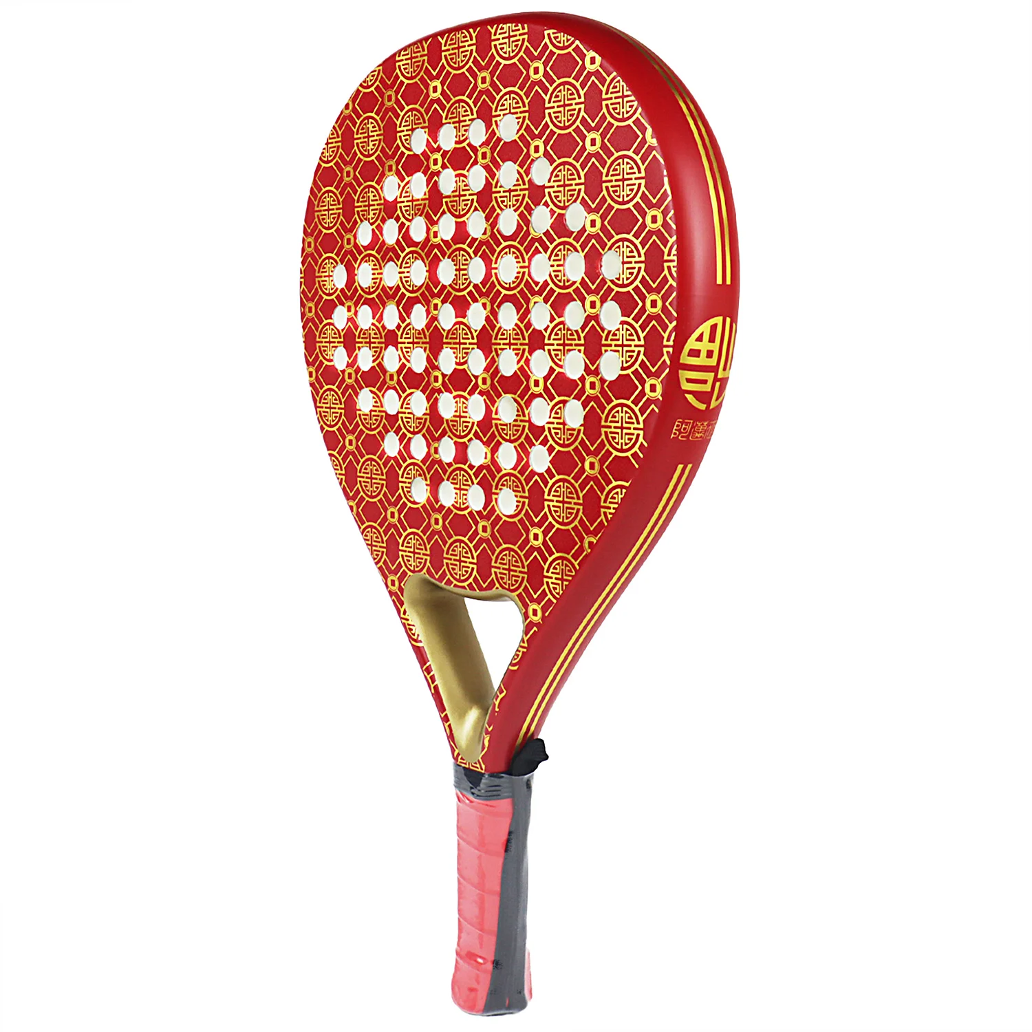 Padel Racket Carbon Fiber Padel Paddle with Foam Core 365g Paddle Performance Padel for Advanced Skill