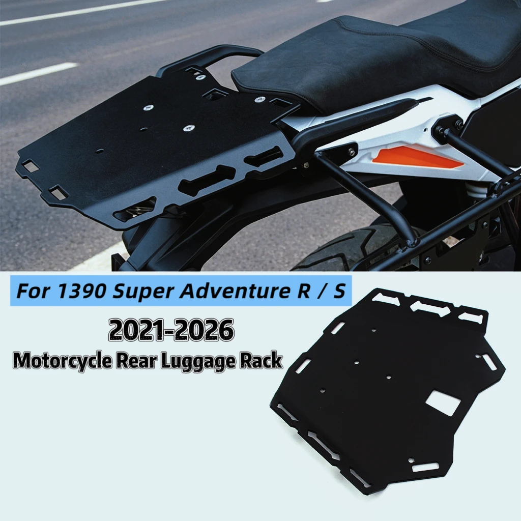 Motorcycle Rear Luggage Rack Kit 1390 Super ADVR/S Luggage rack rear shelf Accessories For 1390 Super Adventure R / S 2021-2026