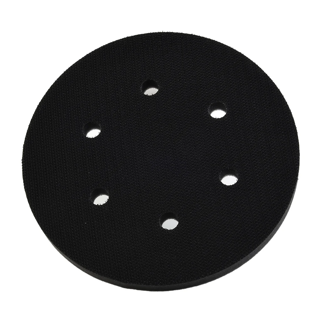 6 Inch Soft Sponge Interface Pads 6 Holes Sanding Pad Sander Discs Polishing Buffer Backing Mat Abrasive Tools