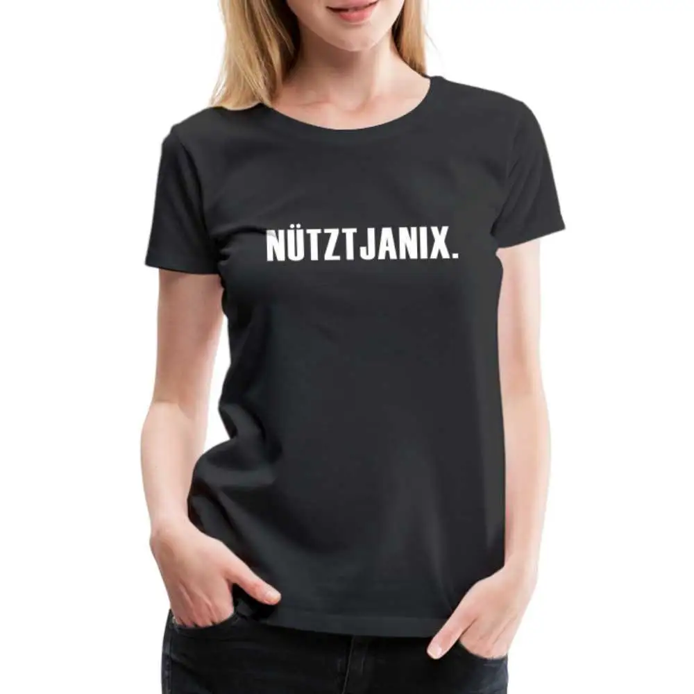 Women'S Premium T Shirt Funny Saying Low German North Useless