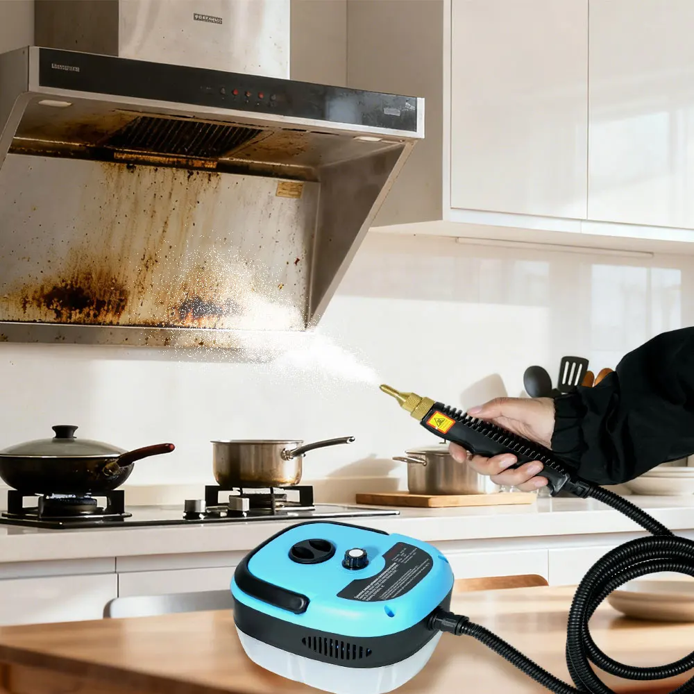 Pressurized Handheld Steam Cleaner for Home - Portable Multi-purpose High Pressure Deep Multi-surface Cleaning Steamer Machine