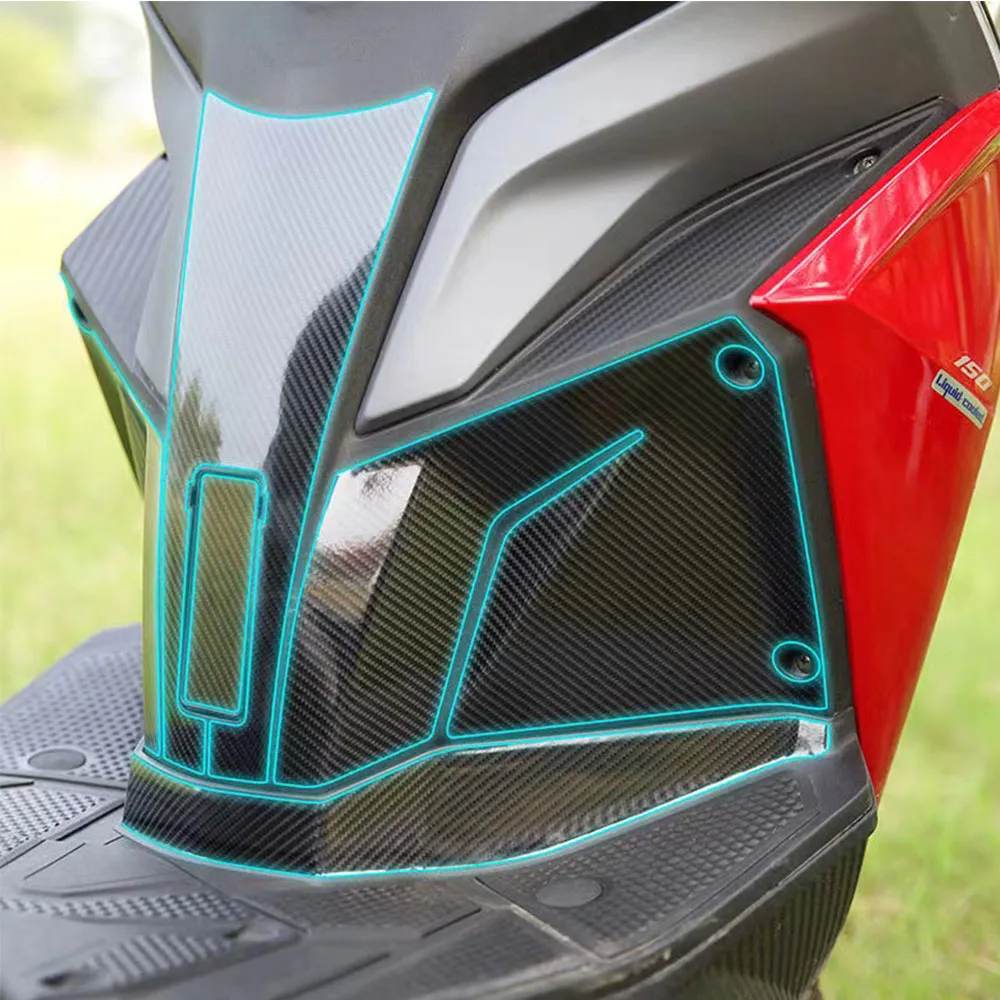 

New Motorcycle Fit Sym Jet 14 Carbon Fiber Protective Prevent Scratch Waterproof For Sym Jet 14 125 / 50 / 200 / 200i