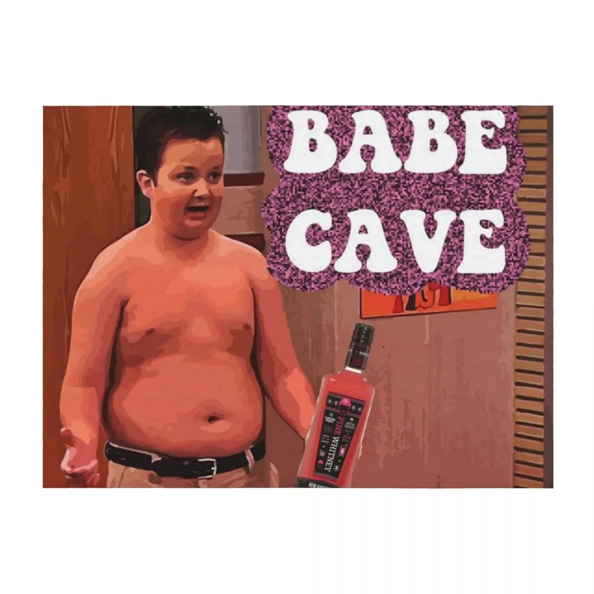 

Gibby Babe Cave Throw Blanket Tourist Polar Sofas Vintage Blankets