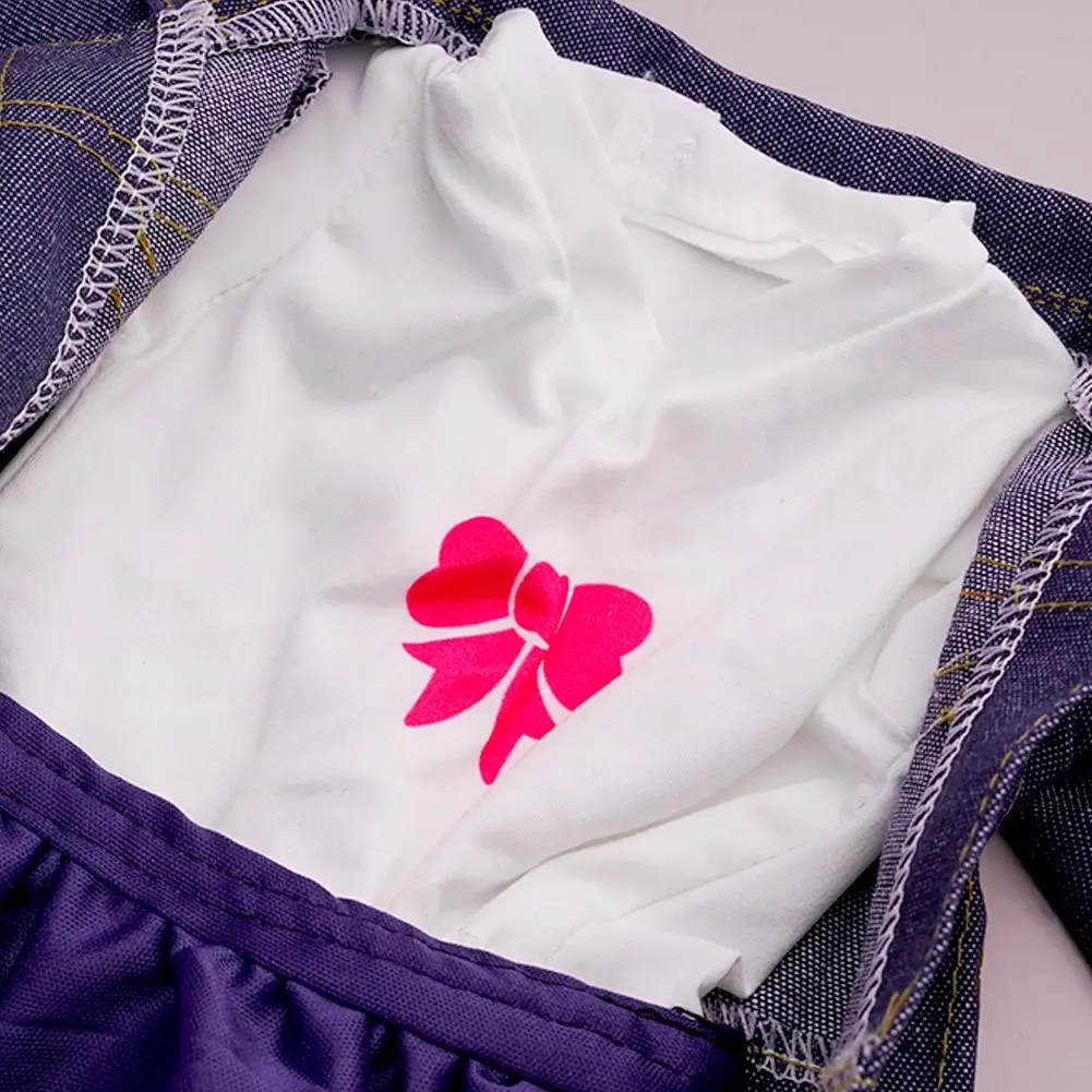 18인치 아메리칸 인형 옷 세트 43CM 리본 베이비 인형 옷 액세서리 네누코 로파 우리 세대 소녀 DIY 장난감 선물