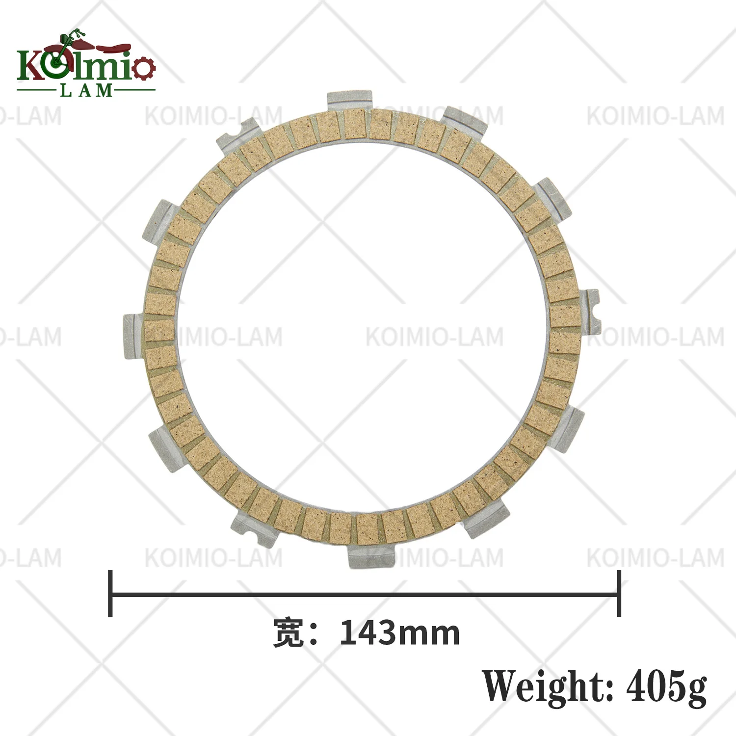 Fit for Ducati Scrambler 800 1100 Motorcycle Clutch Friction Plates Disc
