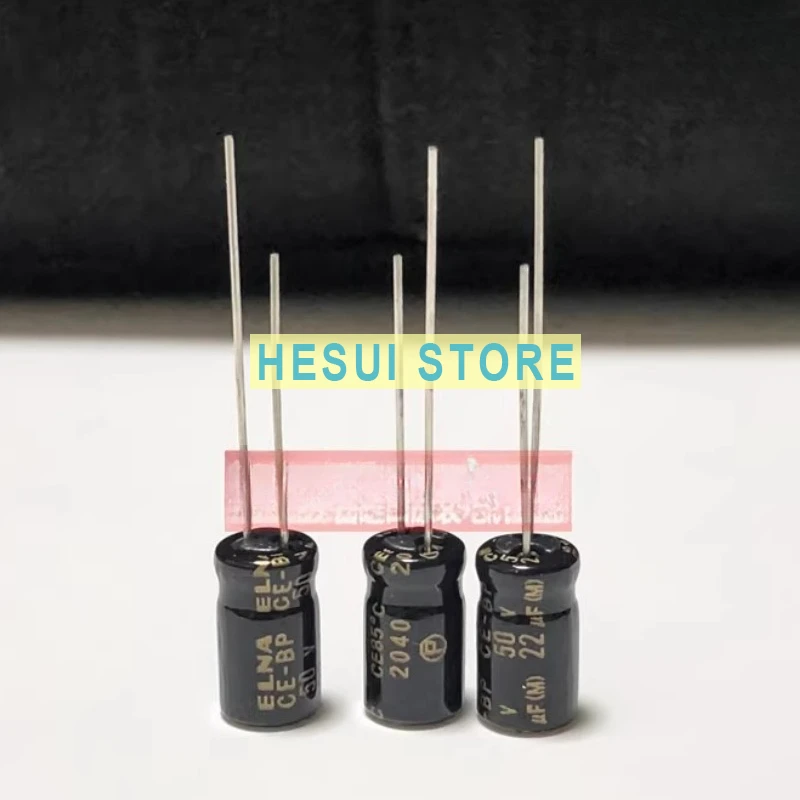

Original ELNA Ina 50v10UF 22UF RBD CE-BP Non-polar Fever Audio Electrolytic Capacitor