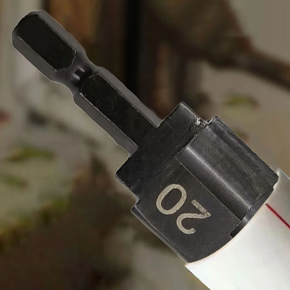 Broca escalonada de elevación PPR, vástago hexagonal, herramienta de conexión de tubería de agua, perforadora de tubería de agua de fontanero, #20,#25