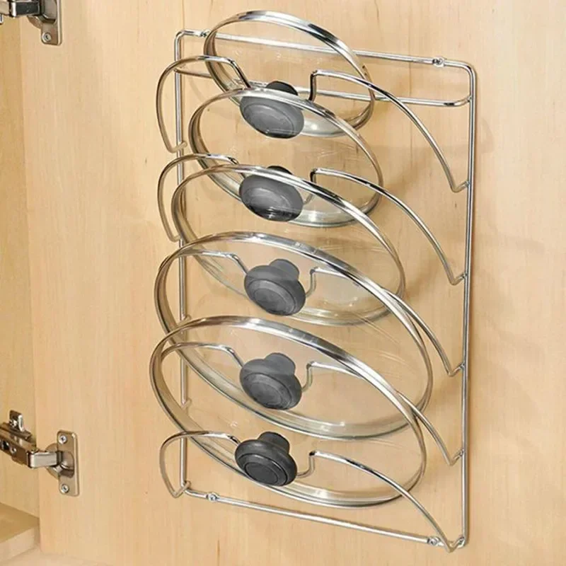 Kitchen Tools 5 Layers of Anti-drop Metal Baking Pan Pan Frame Cover Rest Frame Spoon Frame