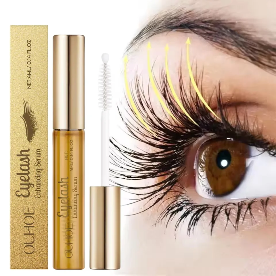 Natural Eyelash Growth Serum 7 Days Eyelash Enhancer Longer Liquid Fuller Thicker Curling Lash Treatment Eye Care Product Makeup