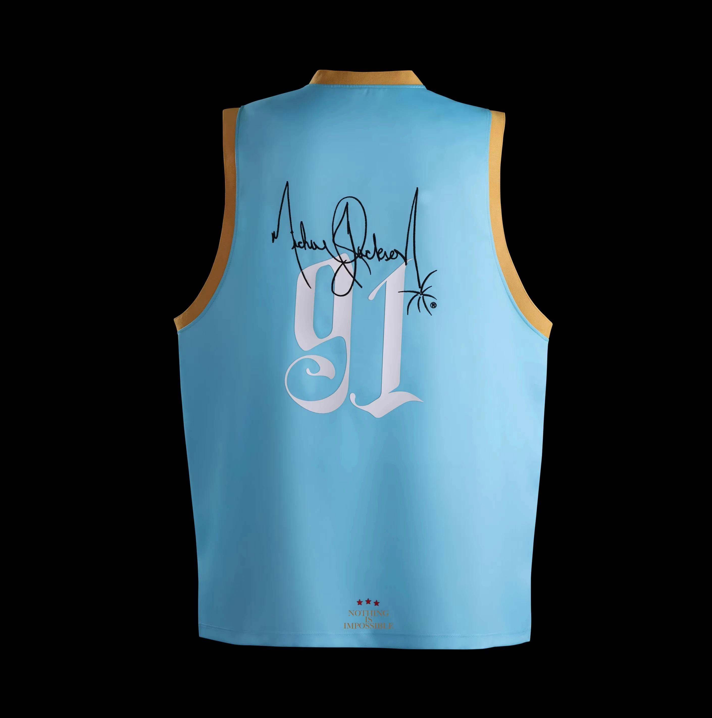 Michael Jackson Limited Edition Collectible Jersey Men's Women's Summer Sports Vest Breathable Quick Drying Family Kids Clothes