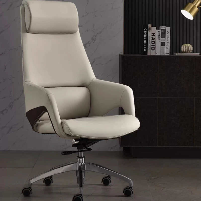 

Leather Desk Chair Office Ergonomic Cheap Desk Furniture Home Recliner Executive Dining Chairs Bed Living Room Cadeira Gamer Pc