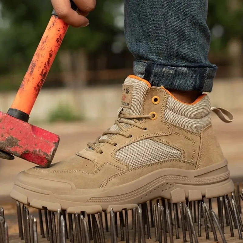 Chaussures de protection isolées pour électricien, respirantes et confortables, baume anti-usure, équipement de sécurité pour hommes