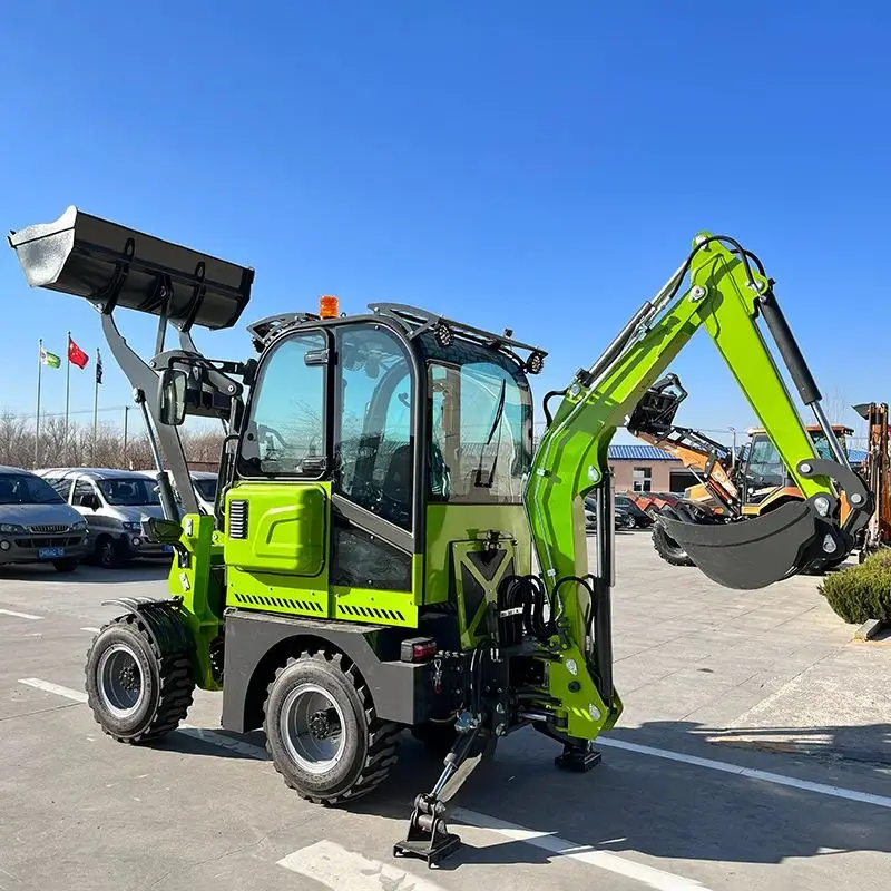 

Customized Backhoe Loader Mini Tractor Backhoe Wheel Loader Construction Machinery excavator Backhoe Loader for Sale