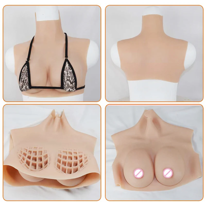 

Silicone Breast Forms C Cup for Postoperative Women Realistic Fake Tits Boobs Enhancer Artifical Breastplate Cosplay Mastectomy