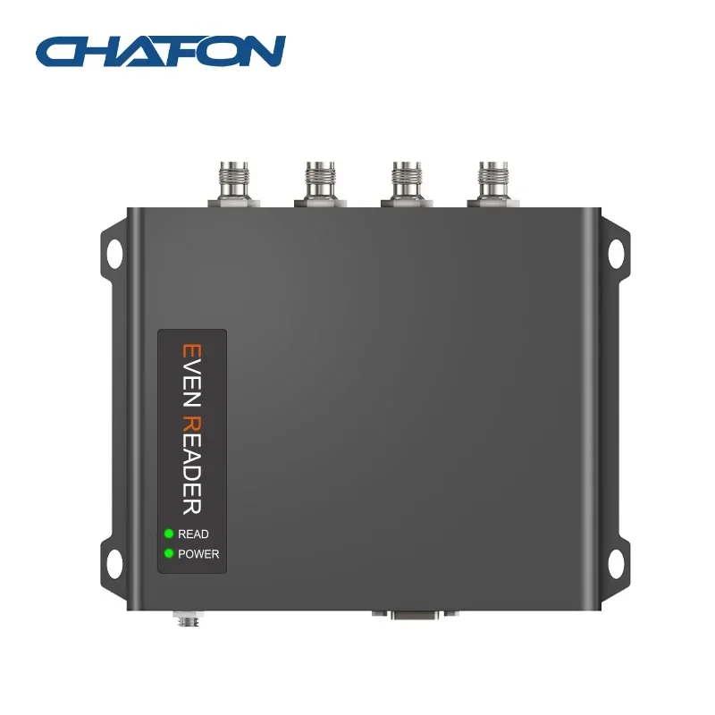 CHAFON EVEN impinj R2000 E710 inventario de chip uhf rfid lector fijo protocolo linux Raspberry PI con transferencia de datos POE WIFI