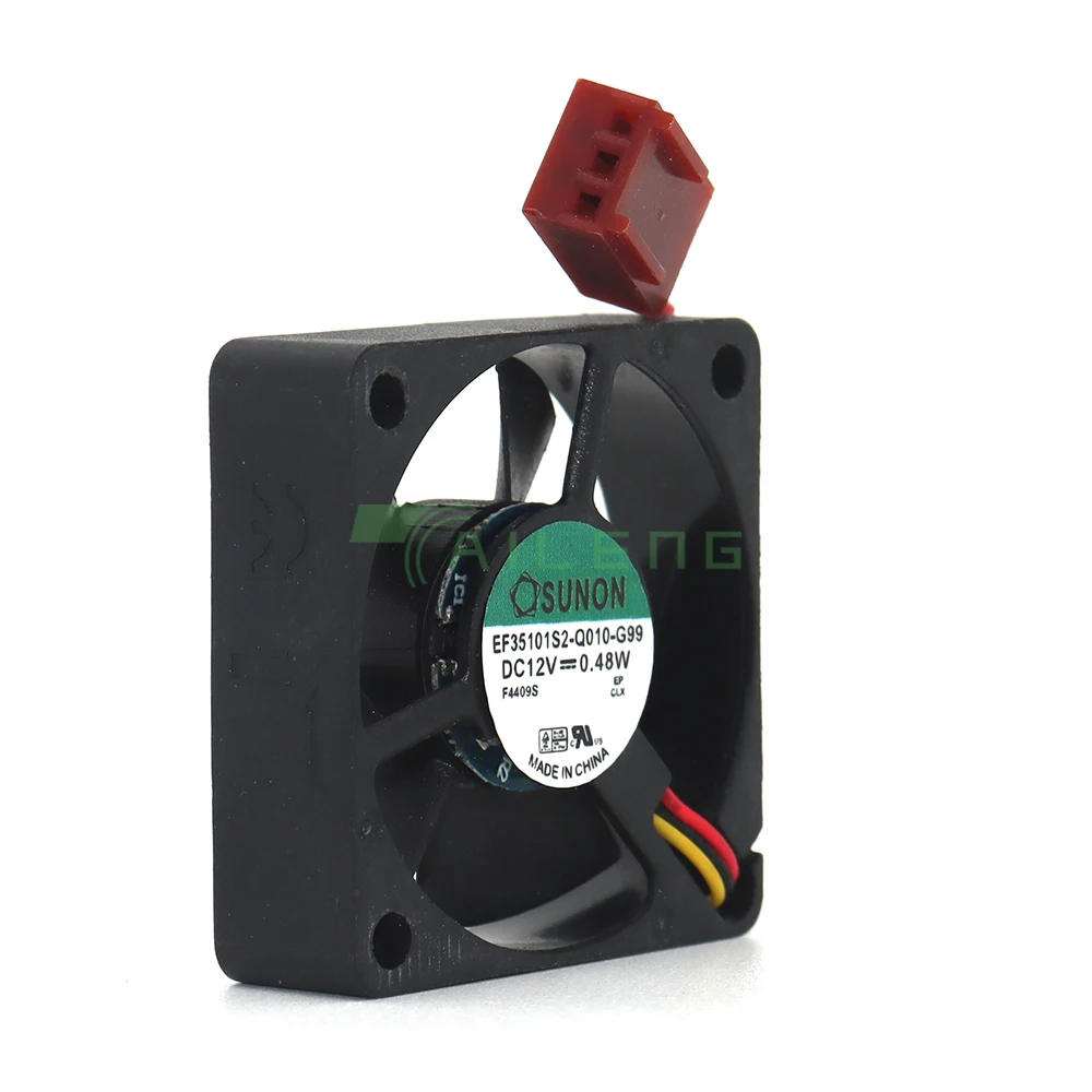 Ventilador de refrigeración EF35101S2-Q010-G99 DC12V, 0,48 W, 35mm, 3,5 CM, 35x35x10MM, EF35101S2