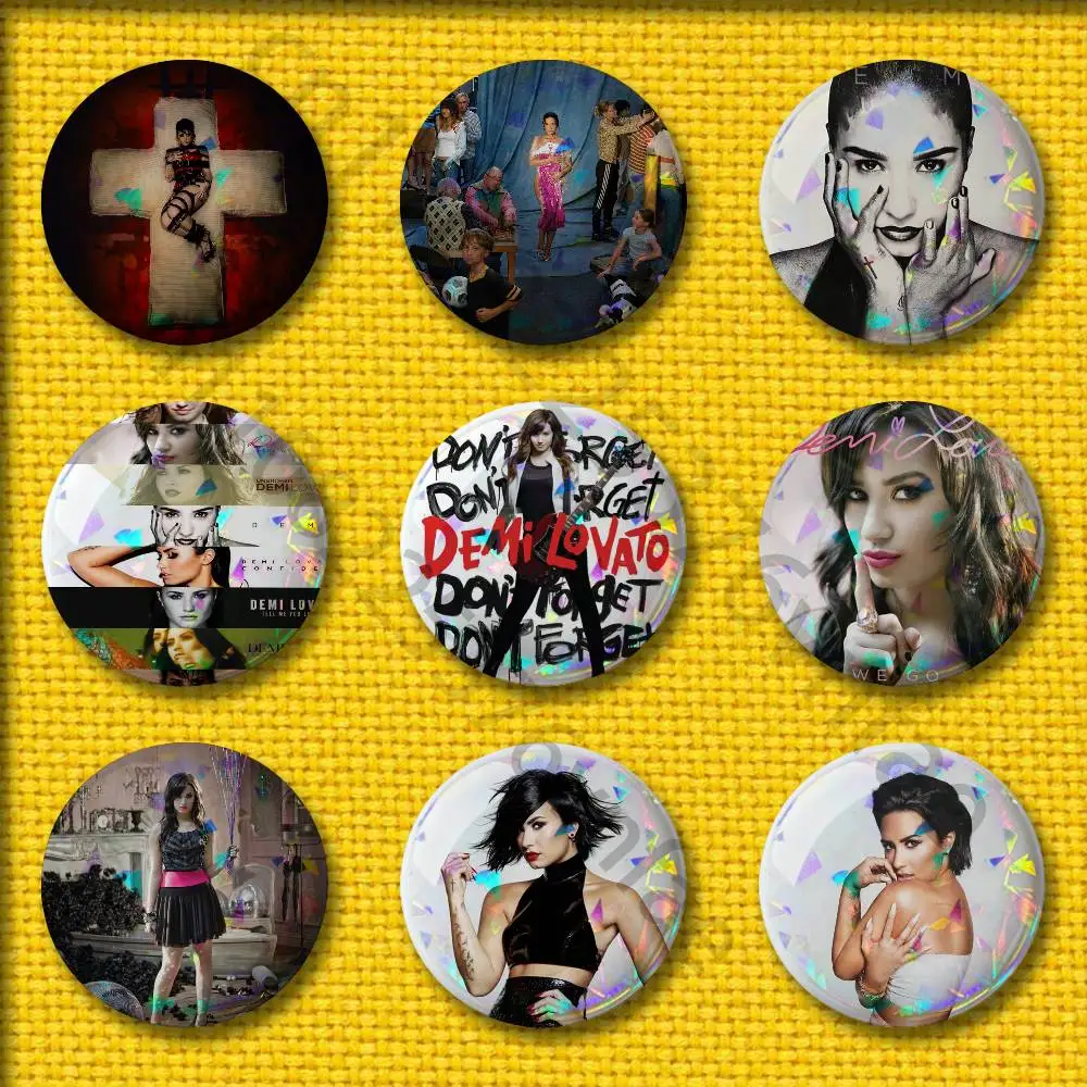 

D-Demi Lovato Its Not That Deep Badges Badge 75mm 25mm 44mm 32mm 58mm Round Pin Brooch Souvenir Cosplay Gift Adornment