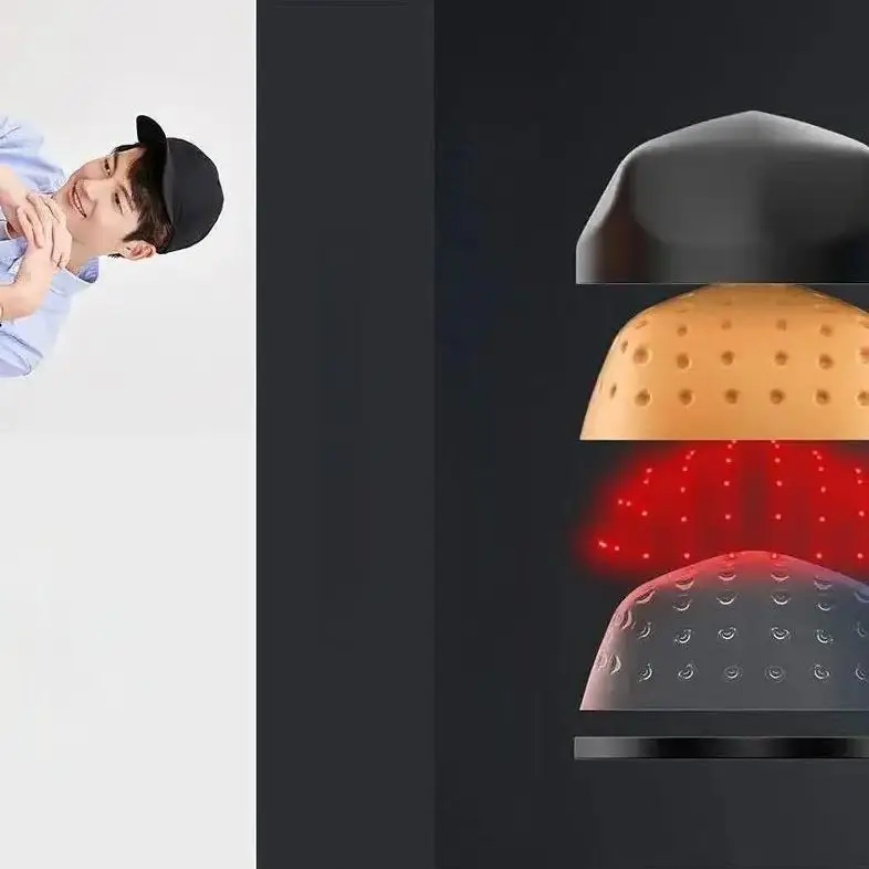 

HLKGO 96pcs 650nm Diode Laser Hair Growth Caps Provide Gentle Care To Reduce Scalp Sensitivity and Hair Loss