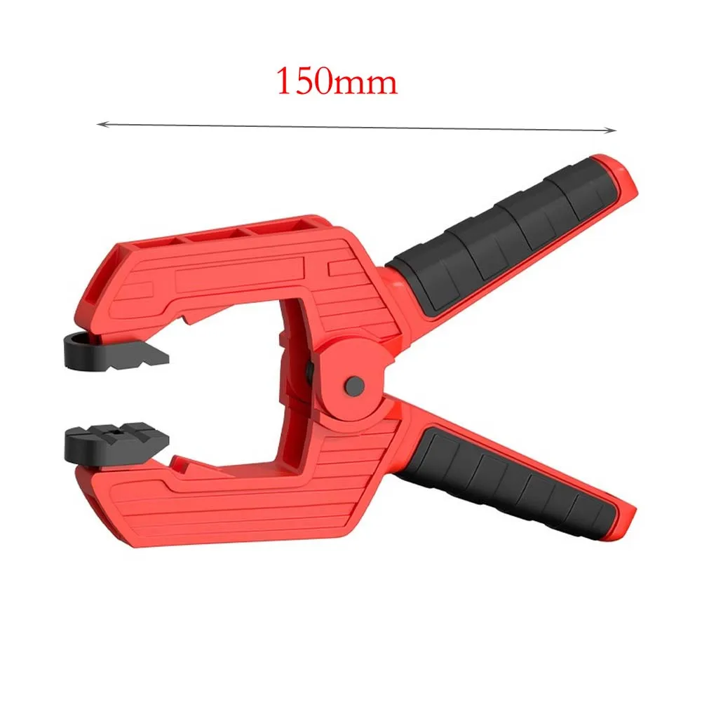 3 4 6 9inch Woodworking Clamp Clamp Plastic Jaw Scratch-resistant Head Various for Sizes Available One-handed Operation