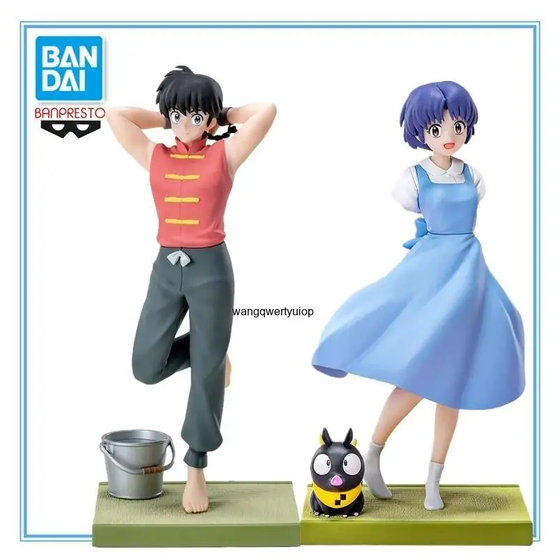 In Stock Original SEGA Ranma 1/2 Tendou Akane Ranma  PVC Anime Character Model Collection Desktop Decoration Toys Festival Gifts