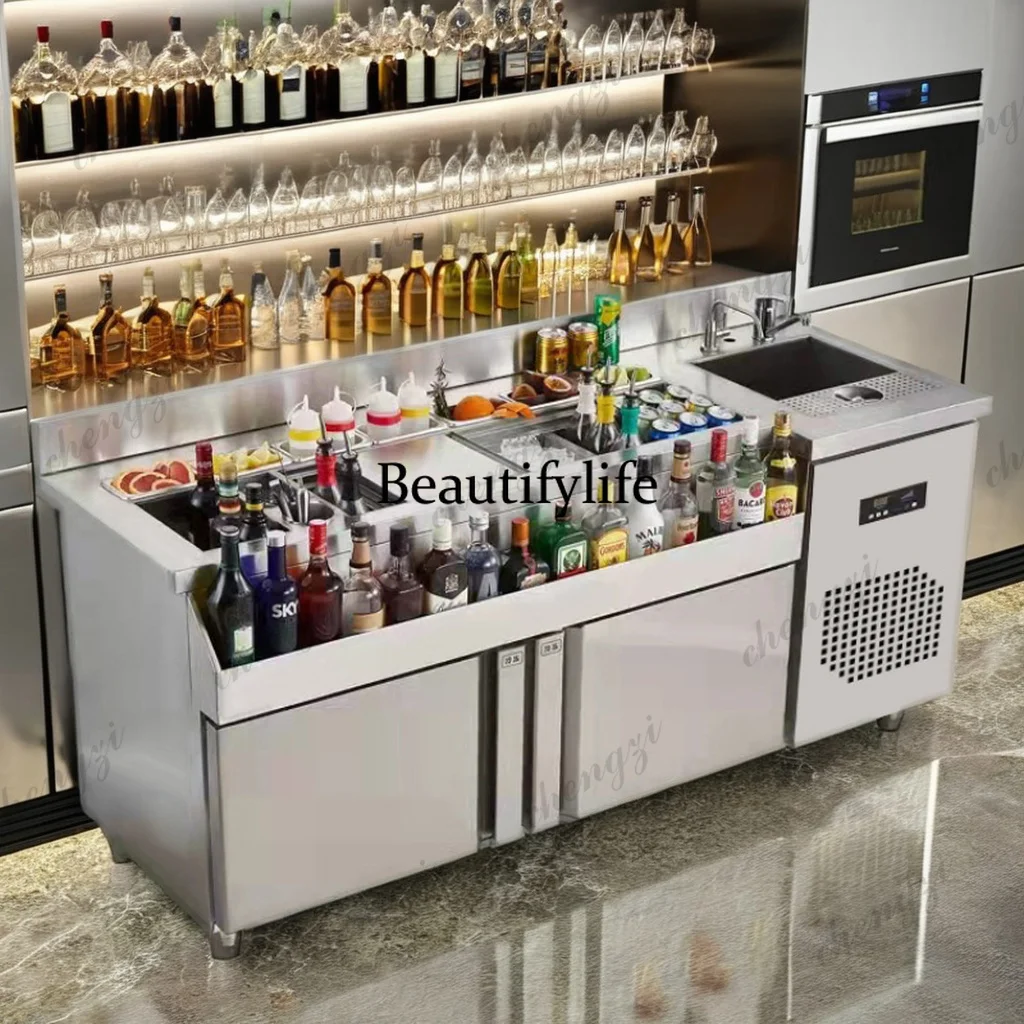 

Professional American Style bar Furniture Portable bar Cabinets Equipment for Sale with Steel bar