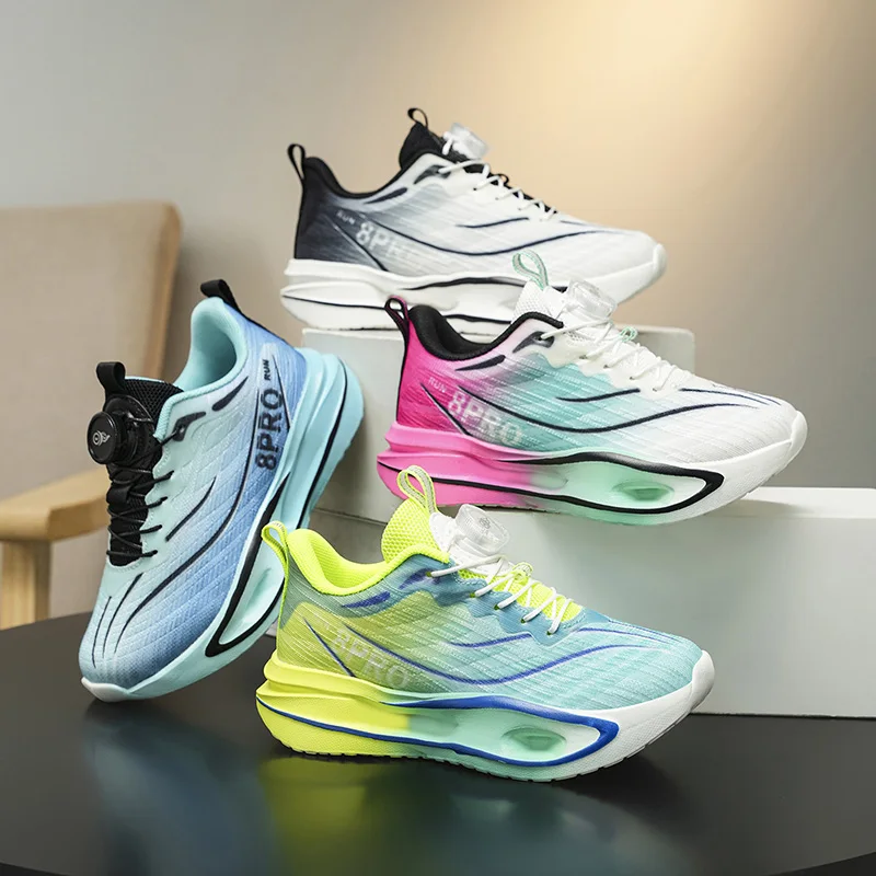 2026 Childrens Running Shoes New Marathon Professional Sneakers Breathable Mesh Lightweight Wear Resistant Tennis Shoes for Kids