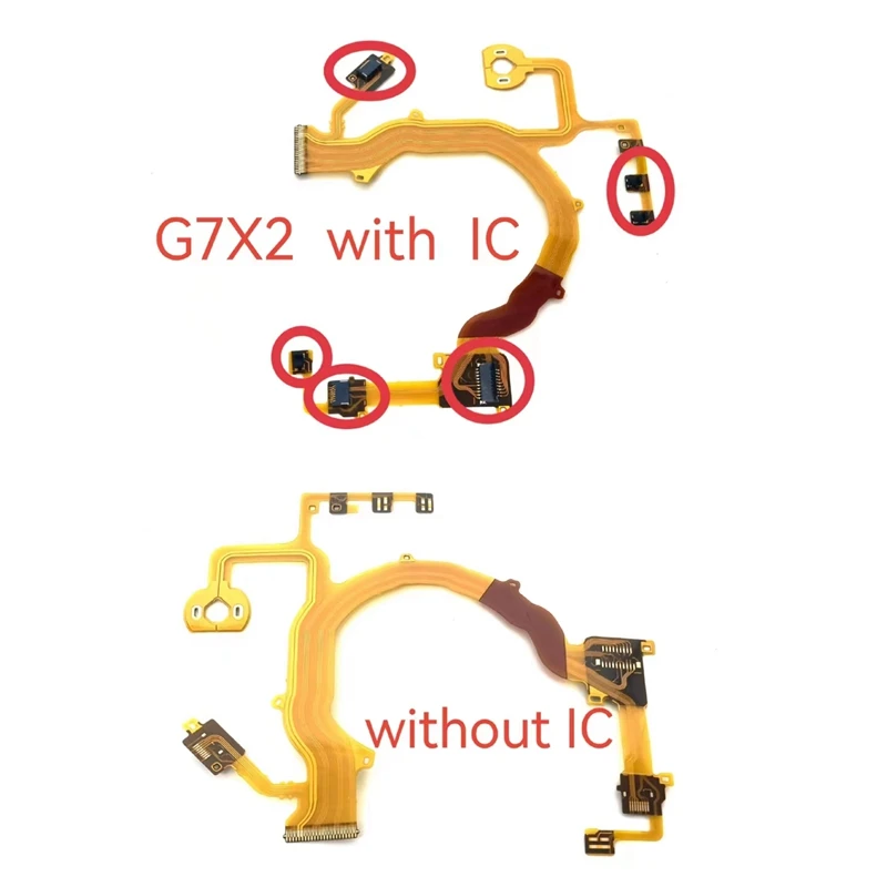 เหมาะสําหรับ Canon G7X2 เลนส์ด้านหลัง Flex Cable มอเตอร์ Flex Strap ใช้งานง่ายกับ IC