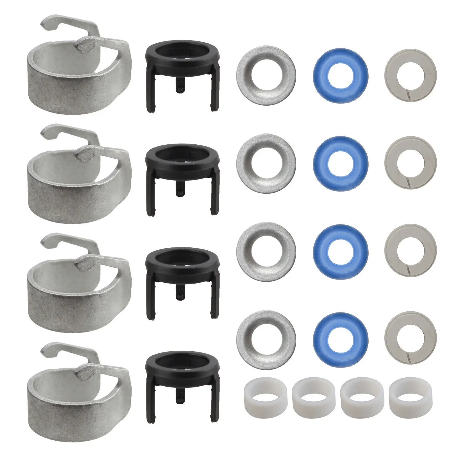 4 Set Car Fuel Injector O-ring Seals Repair Kit 06H998907A For Volkswagen For Audi Auto Accessories Replacement Repair Part