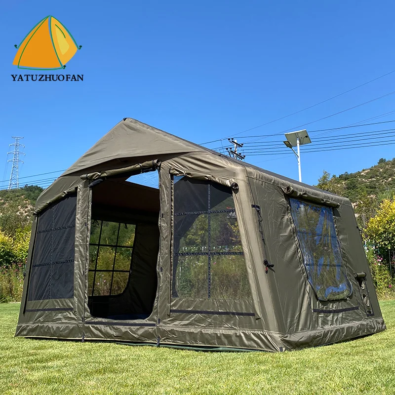 

Надувная палатка для кемпинга по оптовой цене, легко устанавливаемая, на 4-6 человек, для семейного отдыха на природе