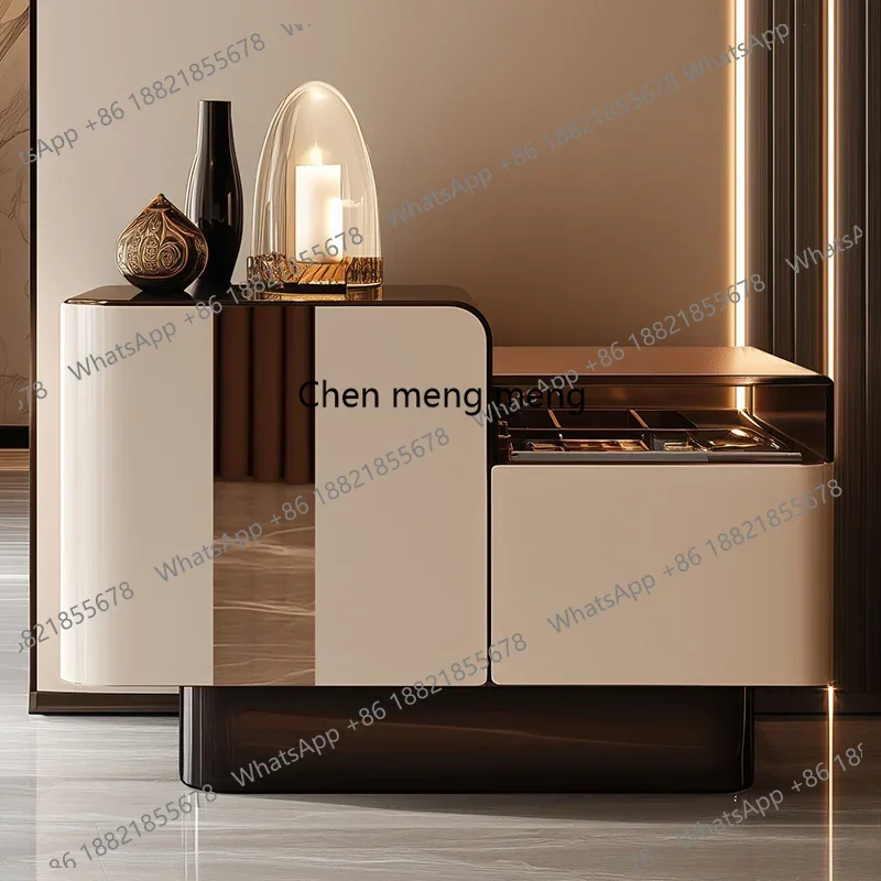 

K153 Design Luxury Side Table Sofa With Storage Unique Trendy Coffee Tables Nordic Style Mesa De Centro Sala Living Room Furnitu