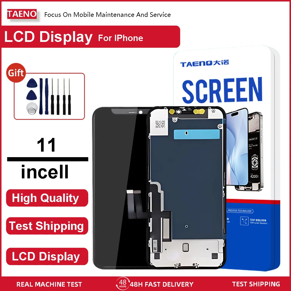 

TAENO Incell Mobile Phone LCD Screen for iPhone 11 Pro Max Screen for iPhone 11 11Pro LCD Display Touch LCD Panel Replacement
