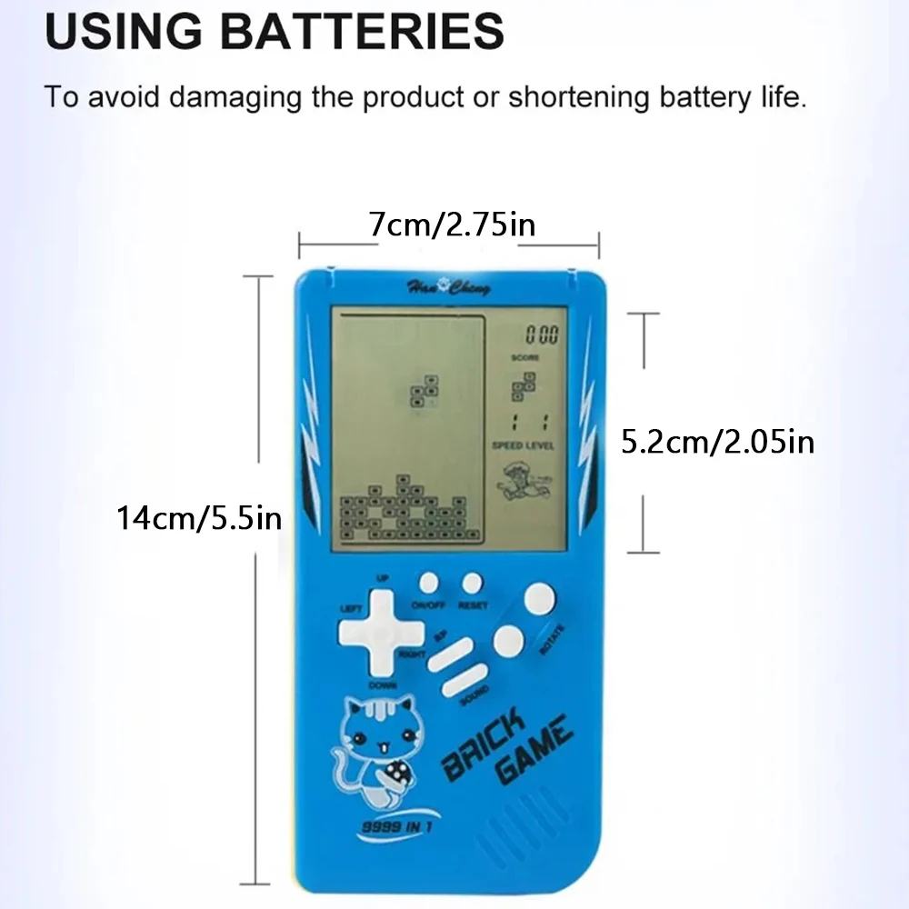 Mini console di gioco portatile retrò portatile per bambini macchina da gioco nostalgica classica giocattoli educativi giocatori di giochi per anziani